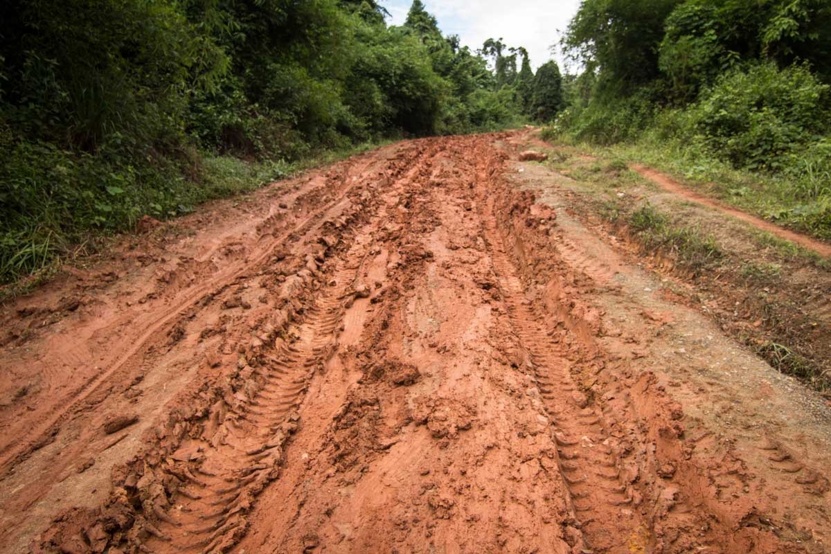 柬埔寨山路