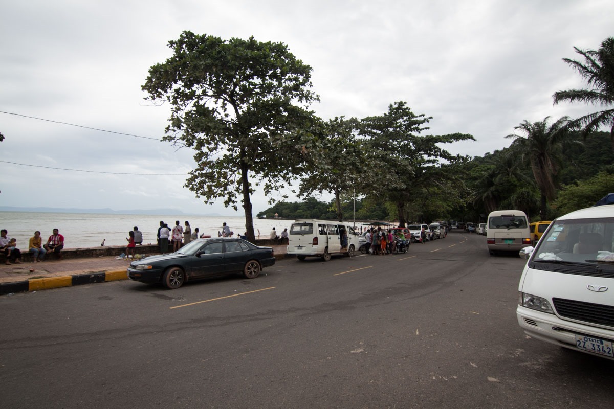 白马市海滩 Kep beach 白马市海滩 Kep beach