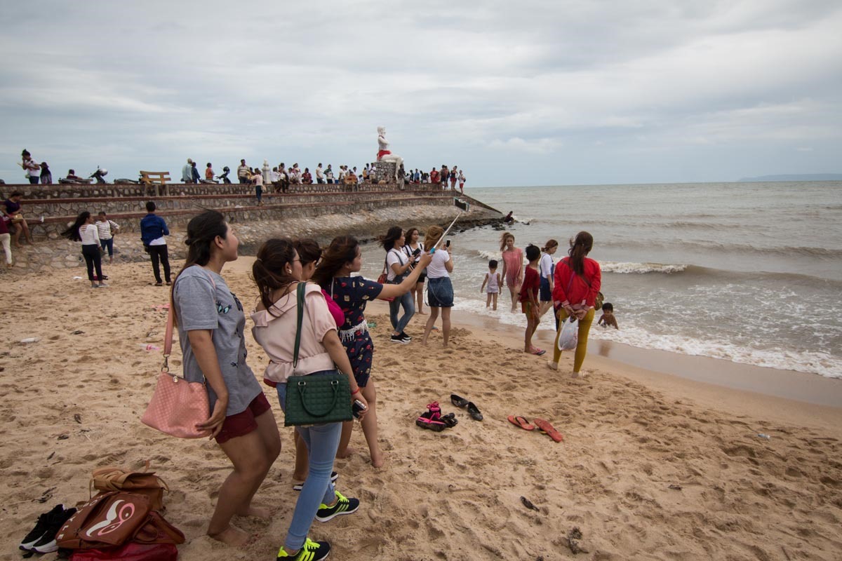 白马市海滩 Kep beach 白马市海滩 Kep beach