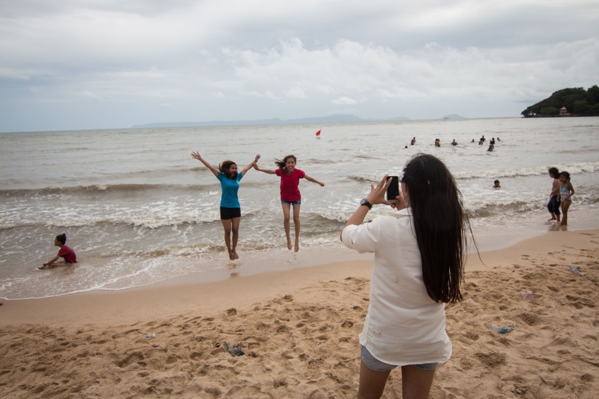 白马市海滩 Kep beach 白马市海滩 Kep beach