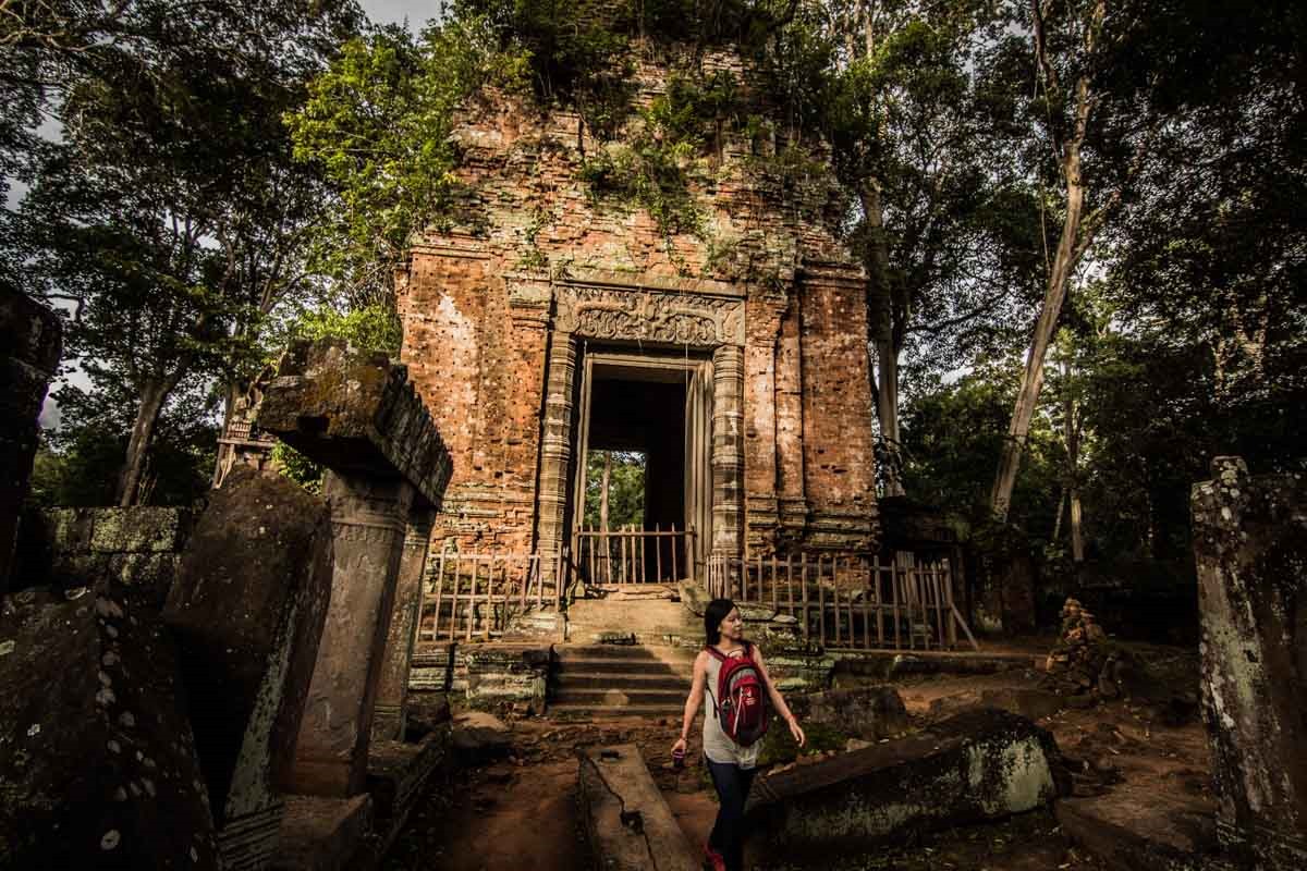 柬埔寨貢開金字塔 - Koh Ker 柬埔寨貢開金字塔 - Koh Ker