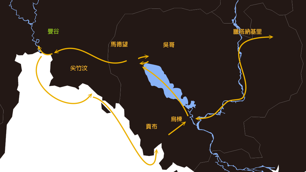 亨利·穆奧-柬埔寨旅遊路線